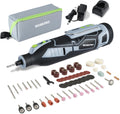 WORKPRO 12V Cordless Rotary Tool Kit - Powerful 5-Speed Tool