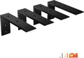 4-Pack 12 in Countertop Support Brackets - Heavy Duty L Brackets