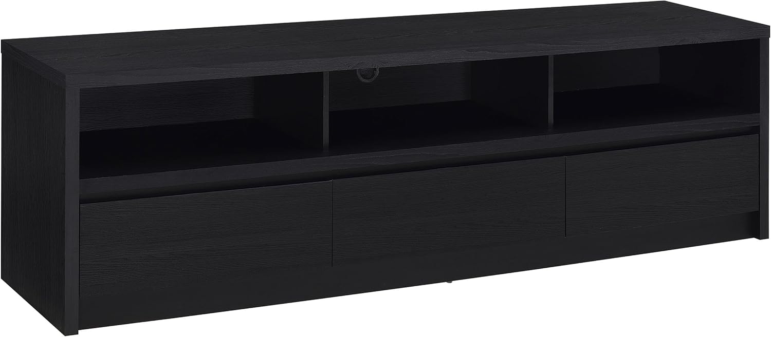 Rutland 78-Inch TV Stand - Sleek 3-Drawer Entertainment Center