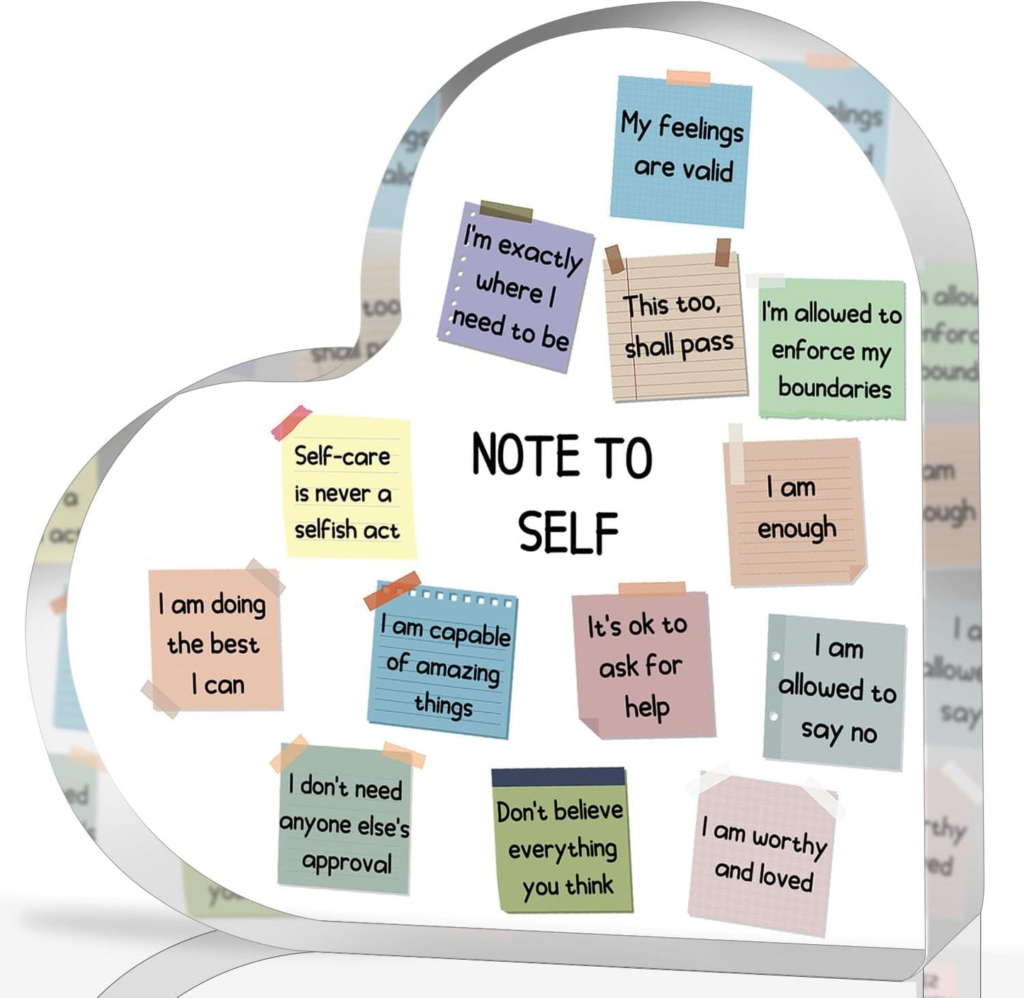 Motivational Therapy Desktop Decor - UBLURO