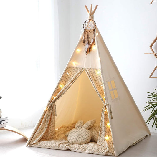 TreeBud Teepee Tent Set: Fun Playtime Anywhere!