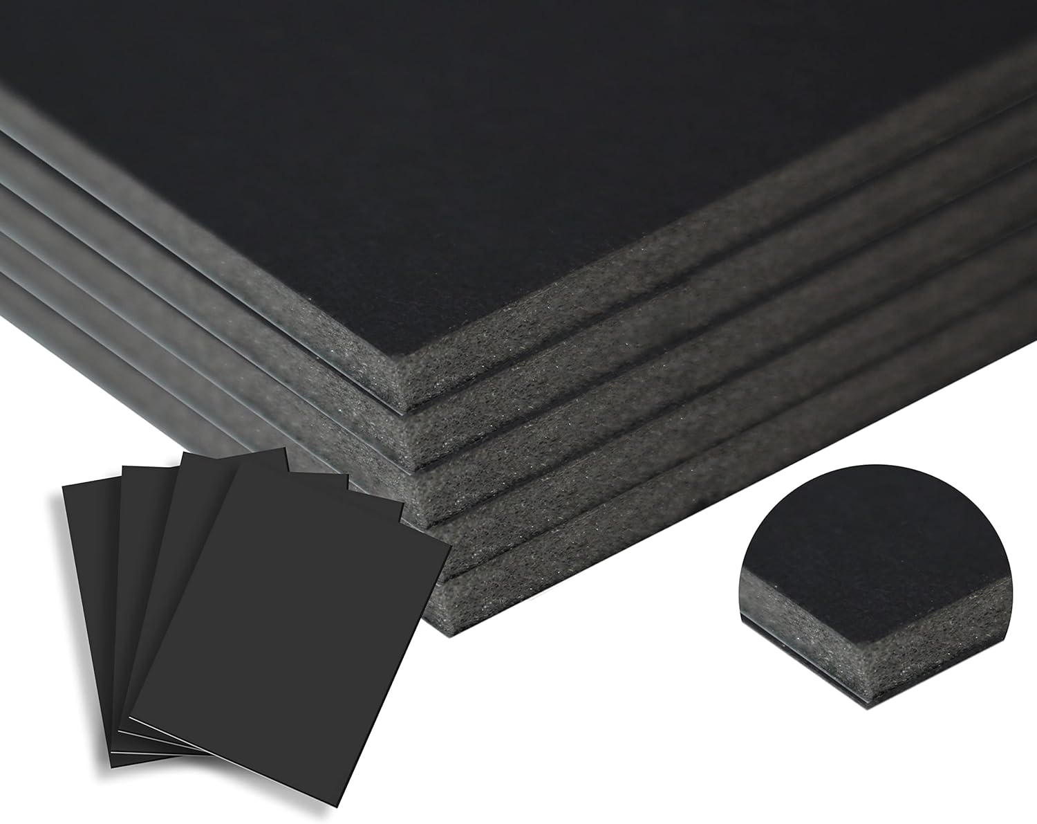 Black Foam Board 30x40 10PK - Premium Quality Foam Core Board