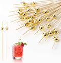 Gold Cocktail Picks - Festive Appetizer Skewers
