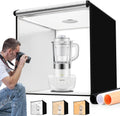 Photo Light Box 40in for Photography - Adjustable 3-Color Studio Tent