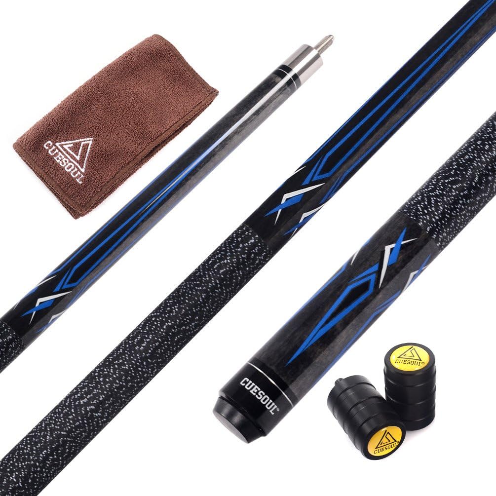 CUESOUL 58 Inch Maple Billiard Stick Pool Cue Set Review