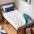 OhGeni Cooling 4 Inch Twin XL Dual Layer Mattress Topper - Plush