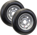 Radial Trailer Tire On Rim ST145R12 ST145/R12 Load Range D - Durable