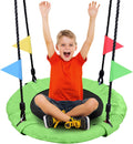 Odoland 24in Kids Tree Swing - Sturdy Outdoor Saucer Swing for Yard
