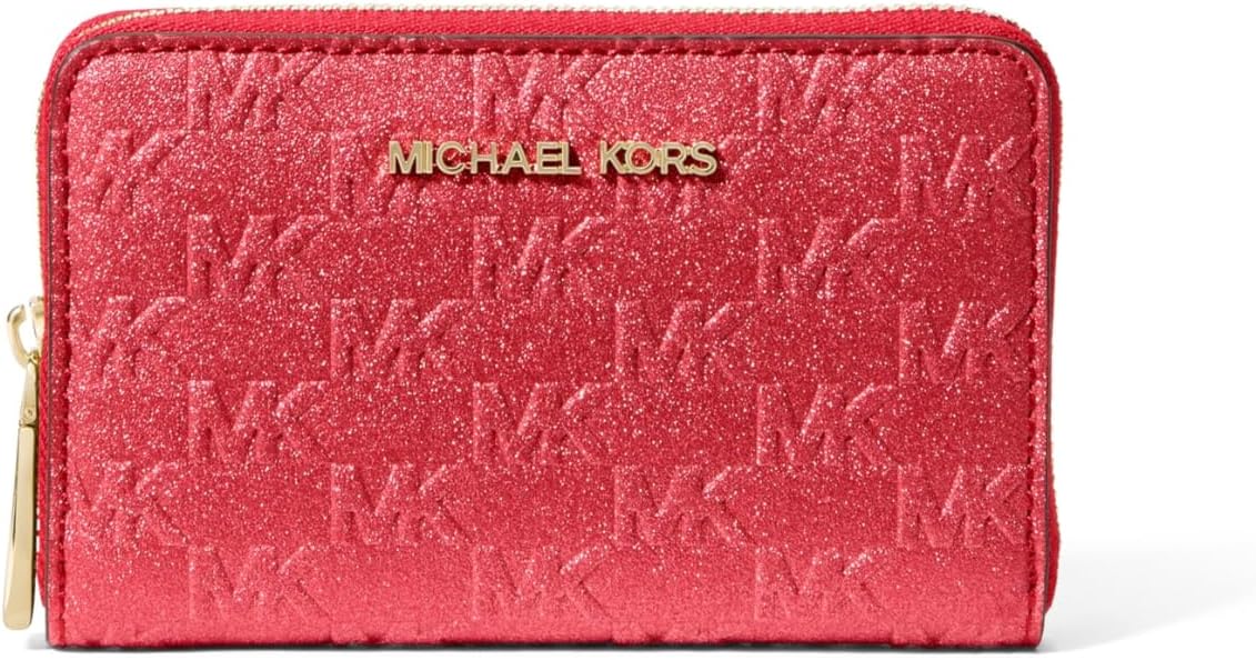 Michael Kors Jet Set Small Zip Around Card Case for Everyday Use