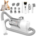 Dog Grooming Vacuum Kit & Pet Clipper - 6-in-1 Grooming with Hair