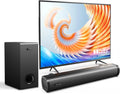 Hiwill Dolby Audio Sound Bar for Smart TV - 2.1 Deep Bass Soundbar