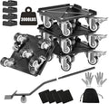 Heavy Duty 3000LBS Furniture Dolly & Movers with 5 Wheels - 360