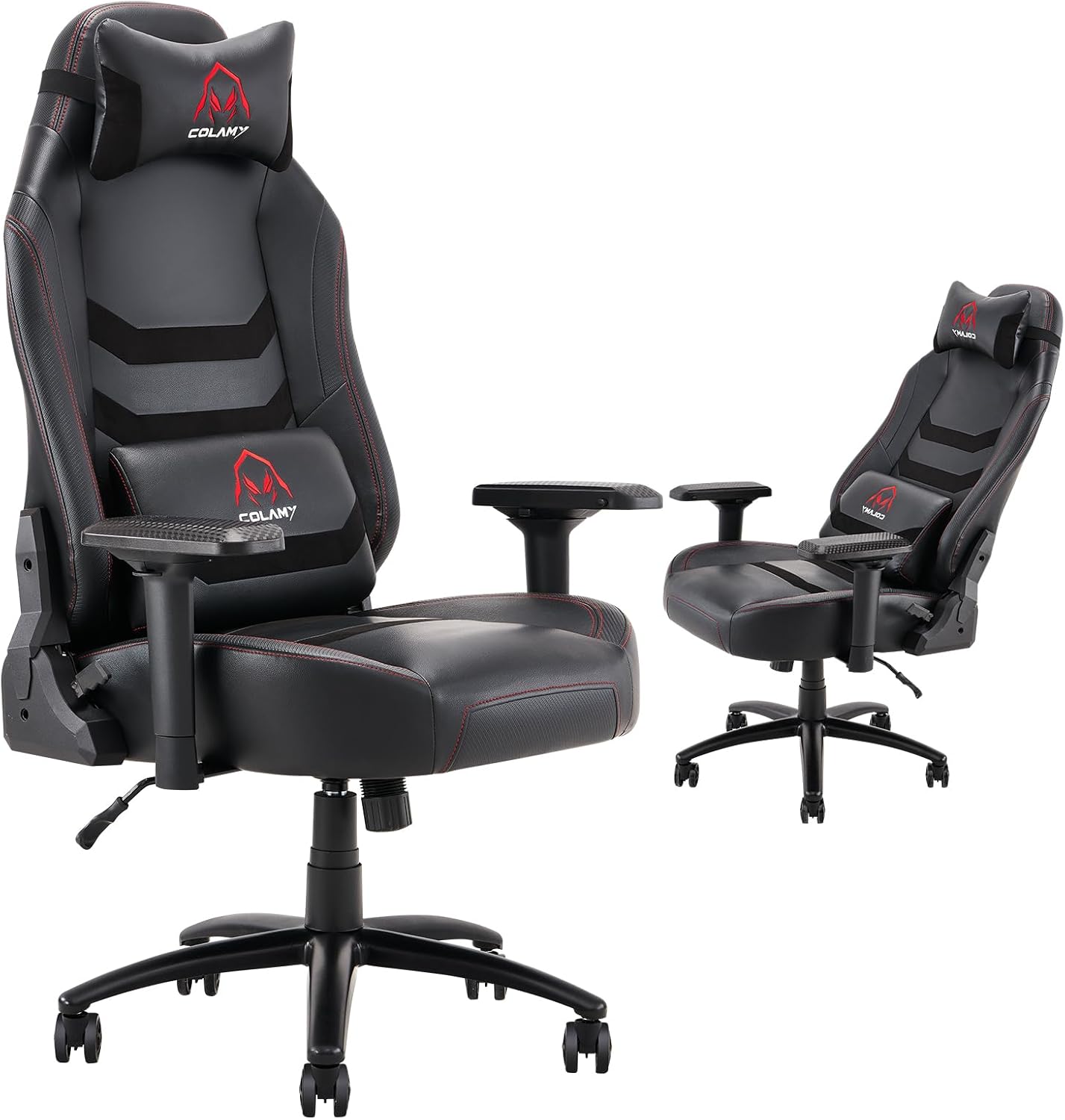 COLAMY Racing Style Gaming Chair - Big n' Tall Comfort!