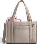 Small Tote Bag for Women Lightweight Quilted Tote - Travel Ready