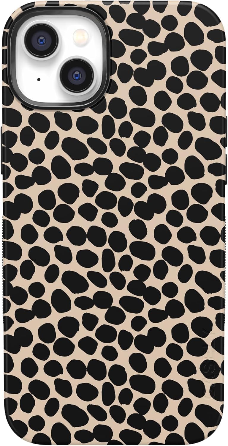Bold Protective iPhone 14 Case with Cheetah Print Design