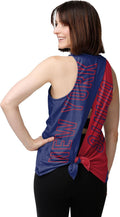 NFL Womens Team Logo Tie-Breaker Tank Top Shirt - Soft Fan Fit