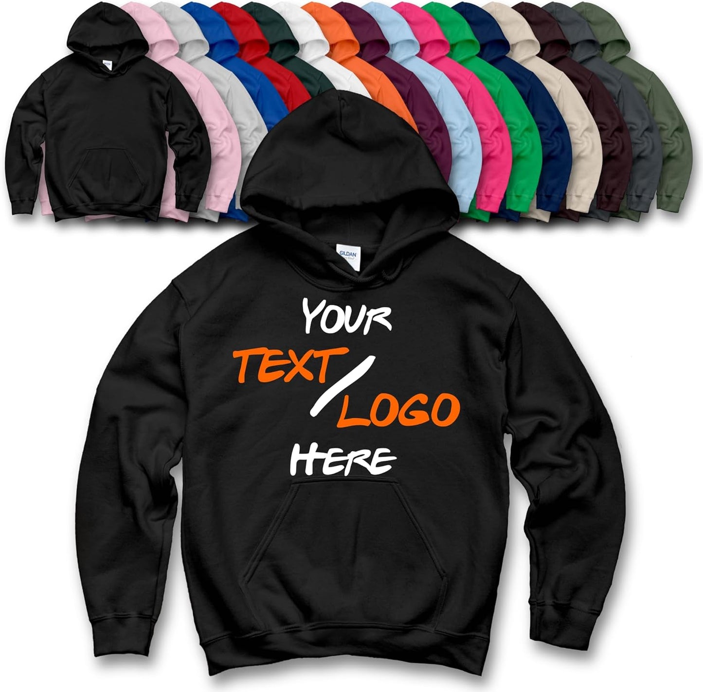 Personalized Photo Logo Hoodie - Custom Gift!