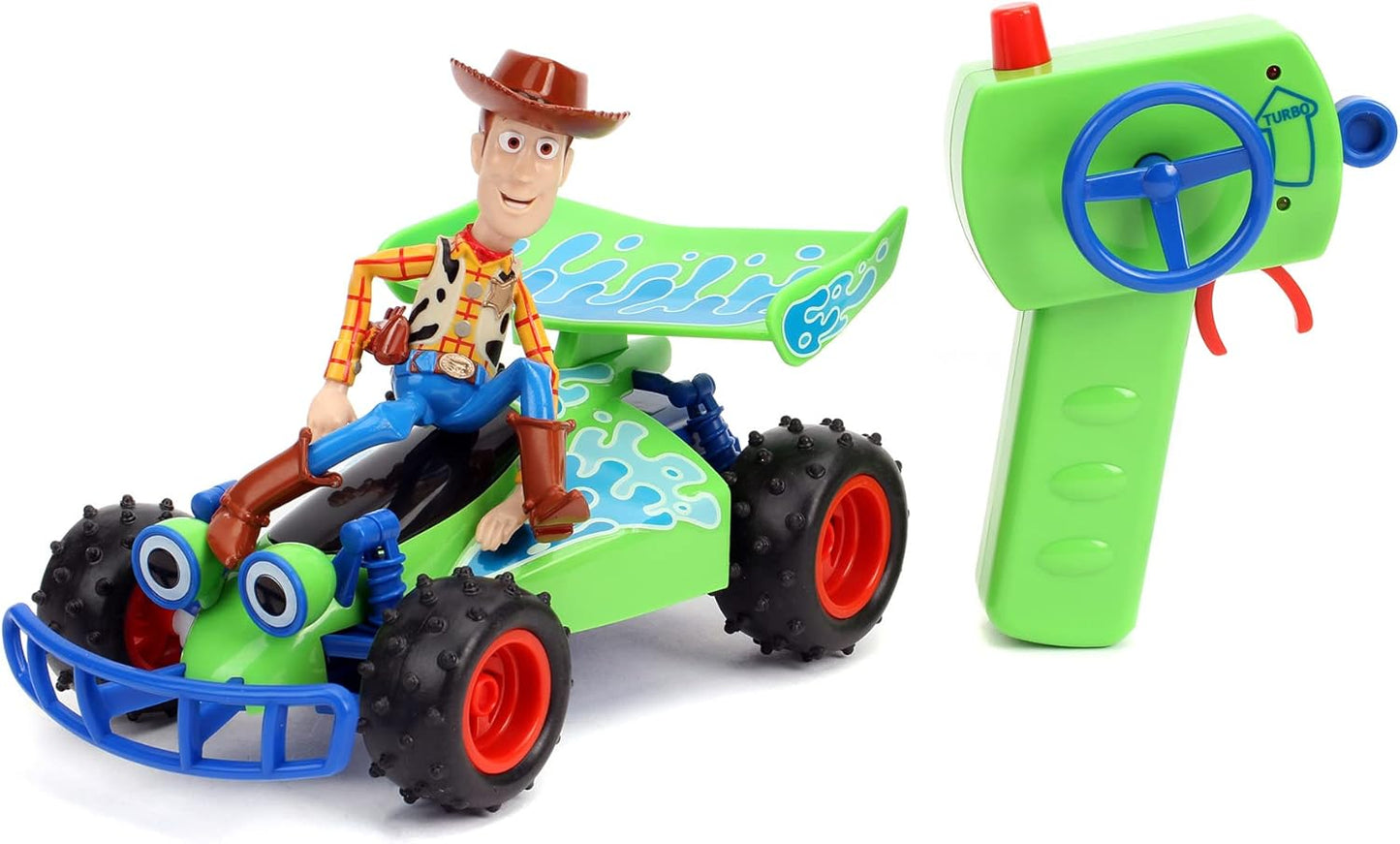 Turbo Buggy Radio Control Toy Story Vehicle w/Woody - 1:24 Scale