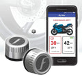 FOBO Bike 2 TPMS (Silver) - Real-Time Motorcycle Tire Monitor