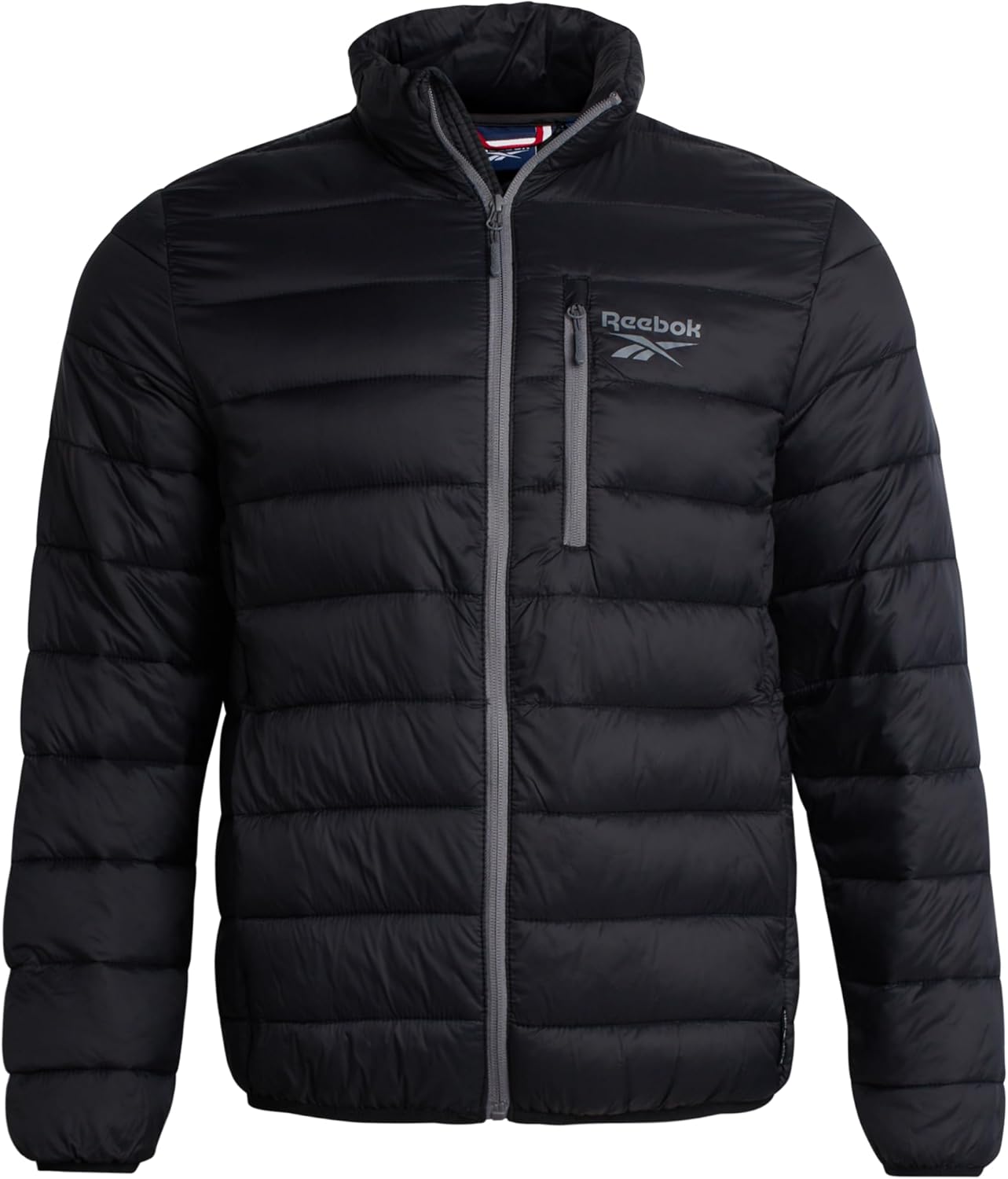 Reebok Mens Winter Jacket - Lightweight Insulated Puffer Coat