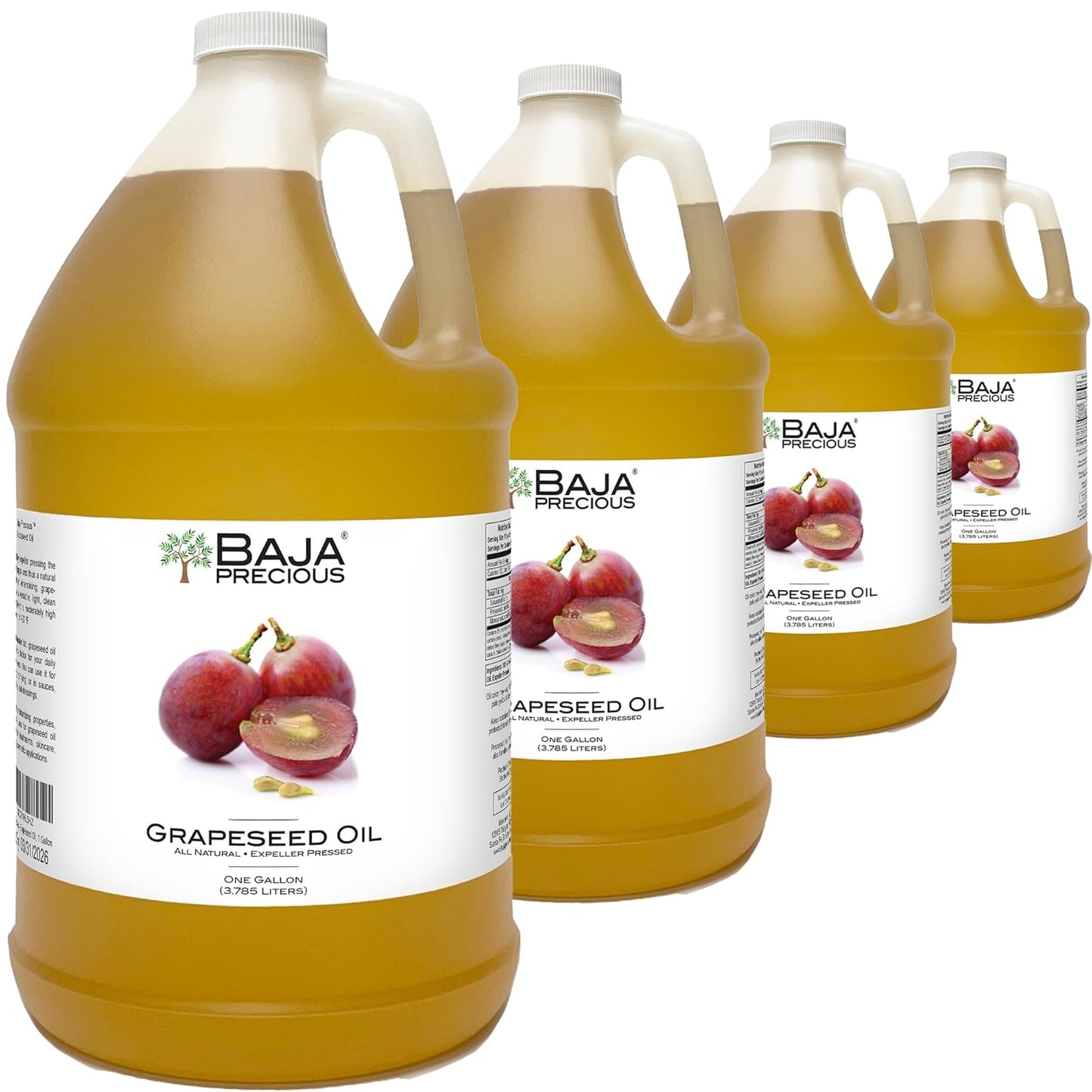 Baja Precious Grapeseed Oil - 100% Pure Gourmet Cooking Oil