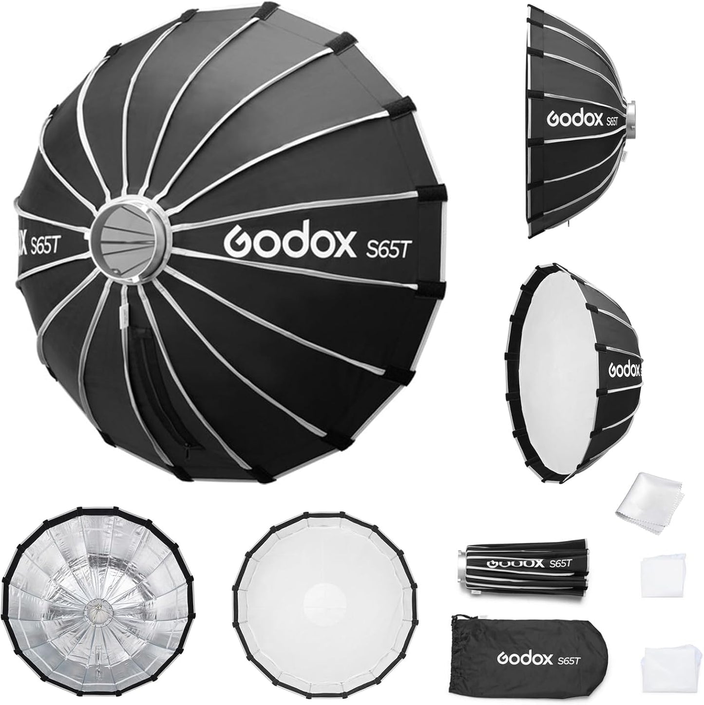 Godox S65T 25.6in Quick Release Umbrella Softbox for Photographers