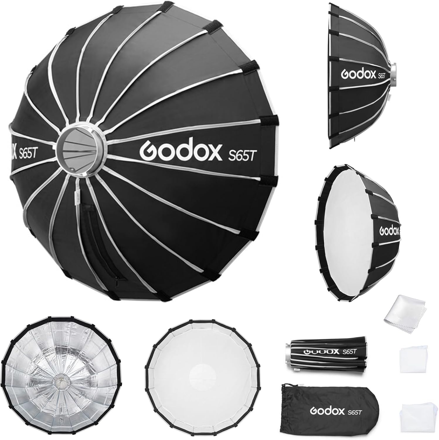 Godox S65T 25.6in Quick Release Umbrella Softbox for Photographers