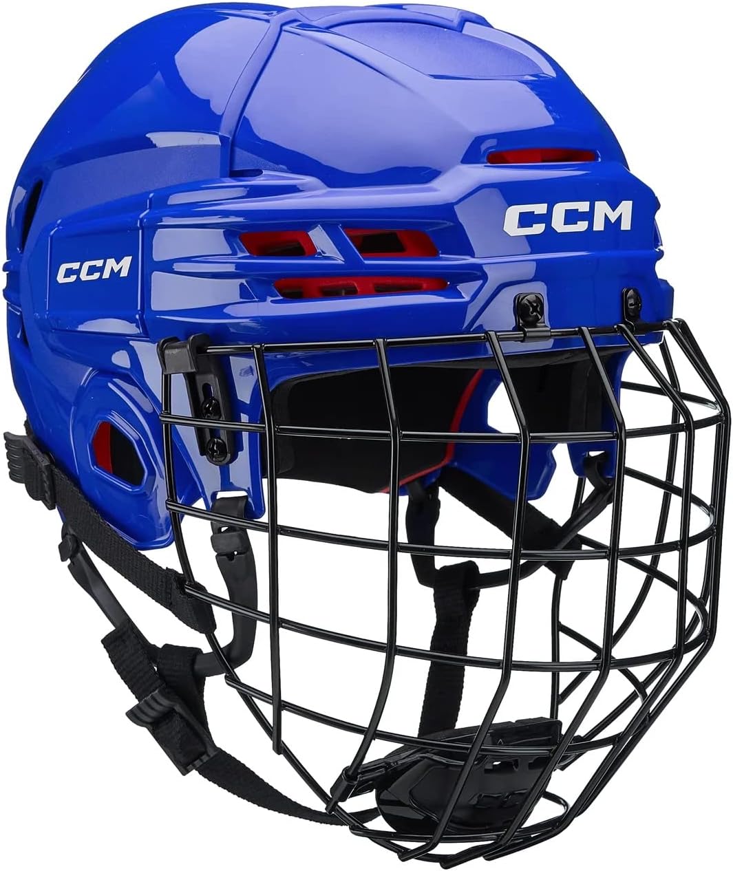 CCM Tacks 70 Hockey Helmet Combo with Cage for Seniors