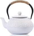 Sotya Cast Iron Teapot 40oz Tetsubin - Large Enamel Interior