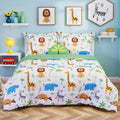 Mooreeke Kids Twin Comforter Sets for Boys Girls 6 Pieces