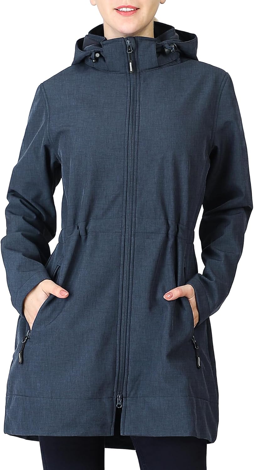 Outdoor Ventures Women's Softshell Jacket: Warm & Windproof