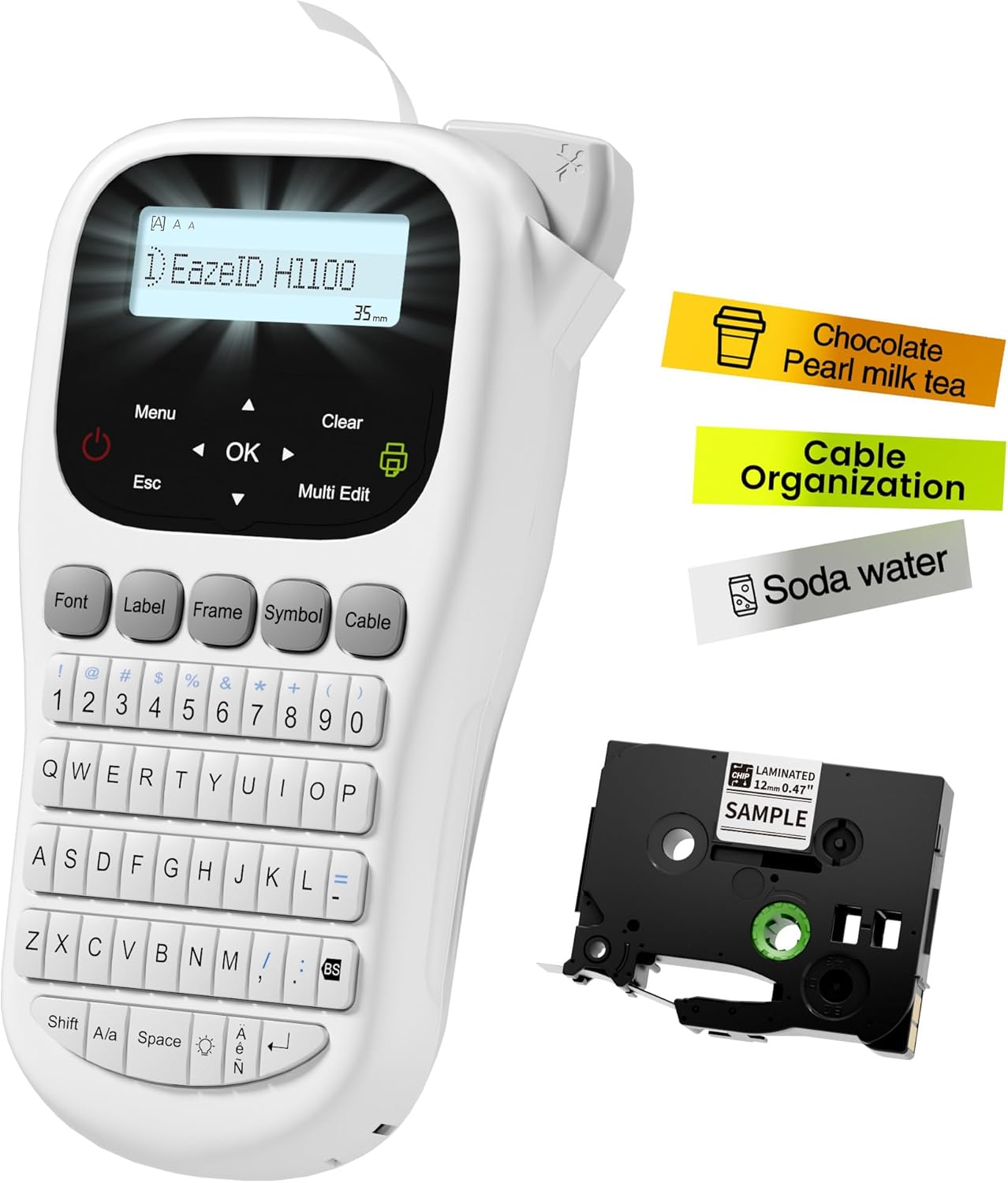 Portable Waterproof Label Maker - EazeID Innovation