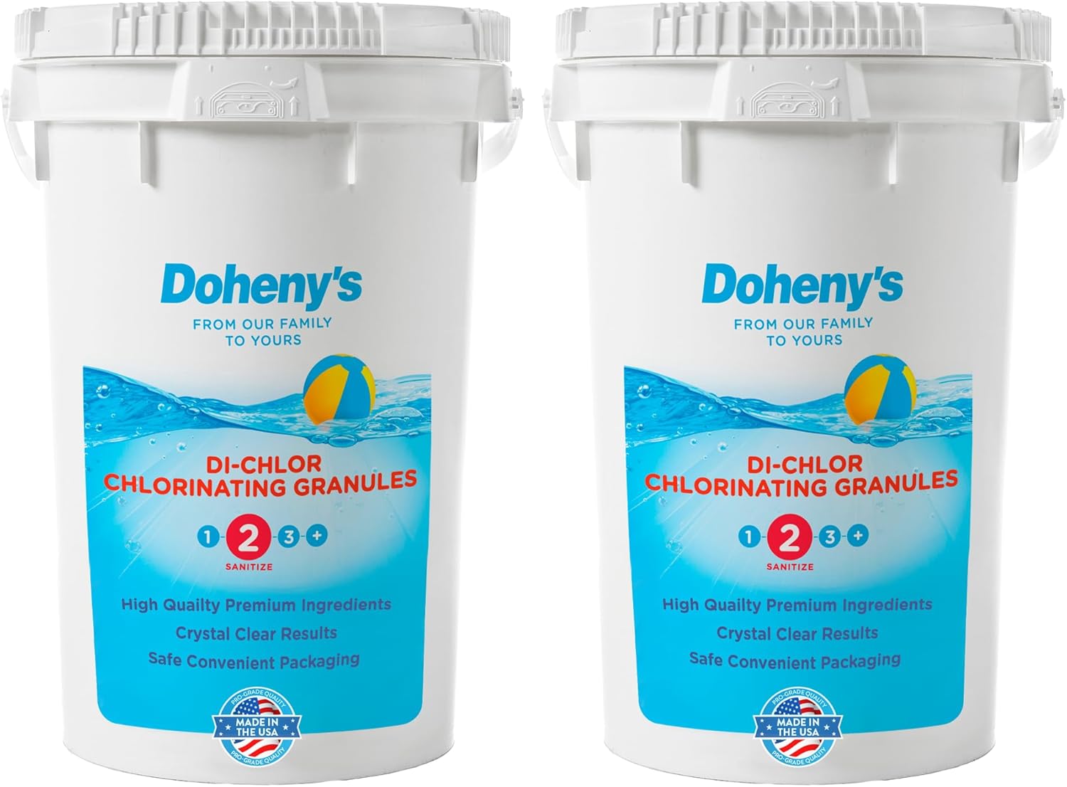 Doheny's Di-Chlor Granular Chlorine for Pool Sanitizing Needs