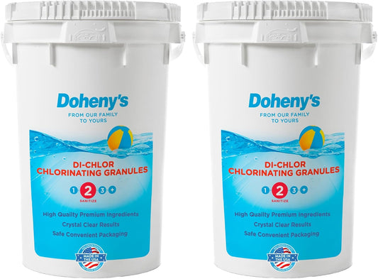 Doheny's Di-Chlor Granular Chlorine for Pool Sanitizing Needs