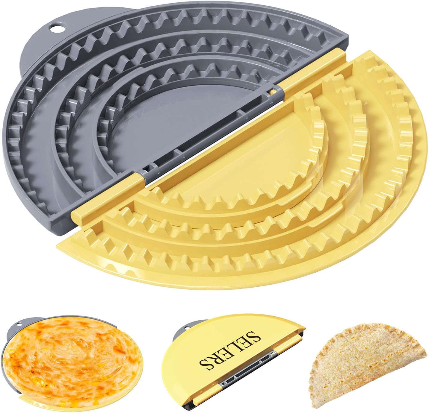 Multi-function Tortilla Sealer for Perfect Tacos and Dumplings