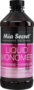 16 oz Mia Secret Liquid Monomer - Professional Acrylic Nail Liquid
