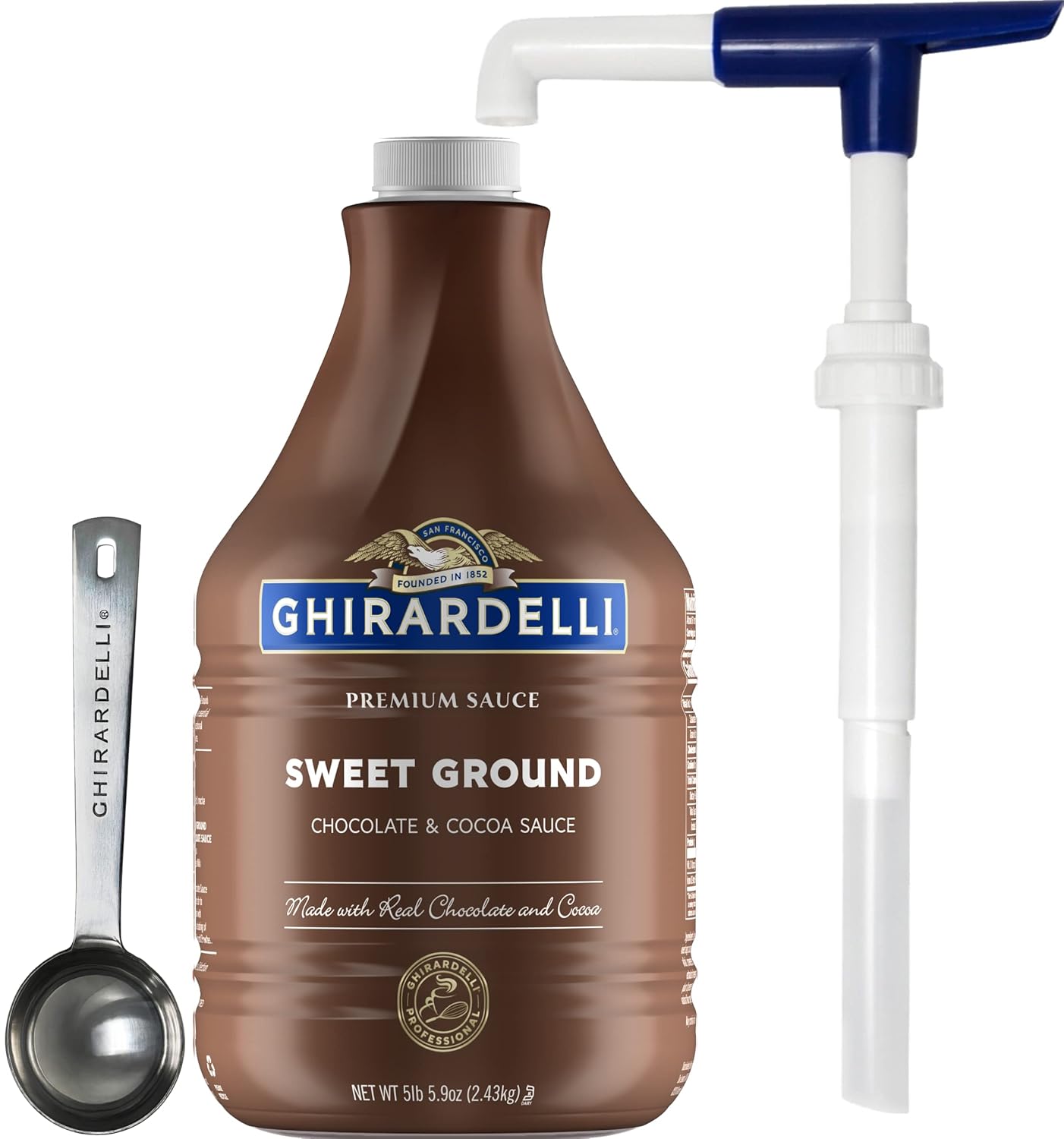 Ghirardelli Sweet Ground Chocolate & Cocoa Sauce for Delights