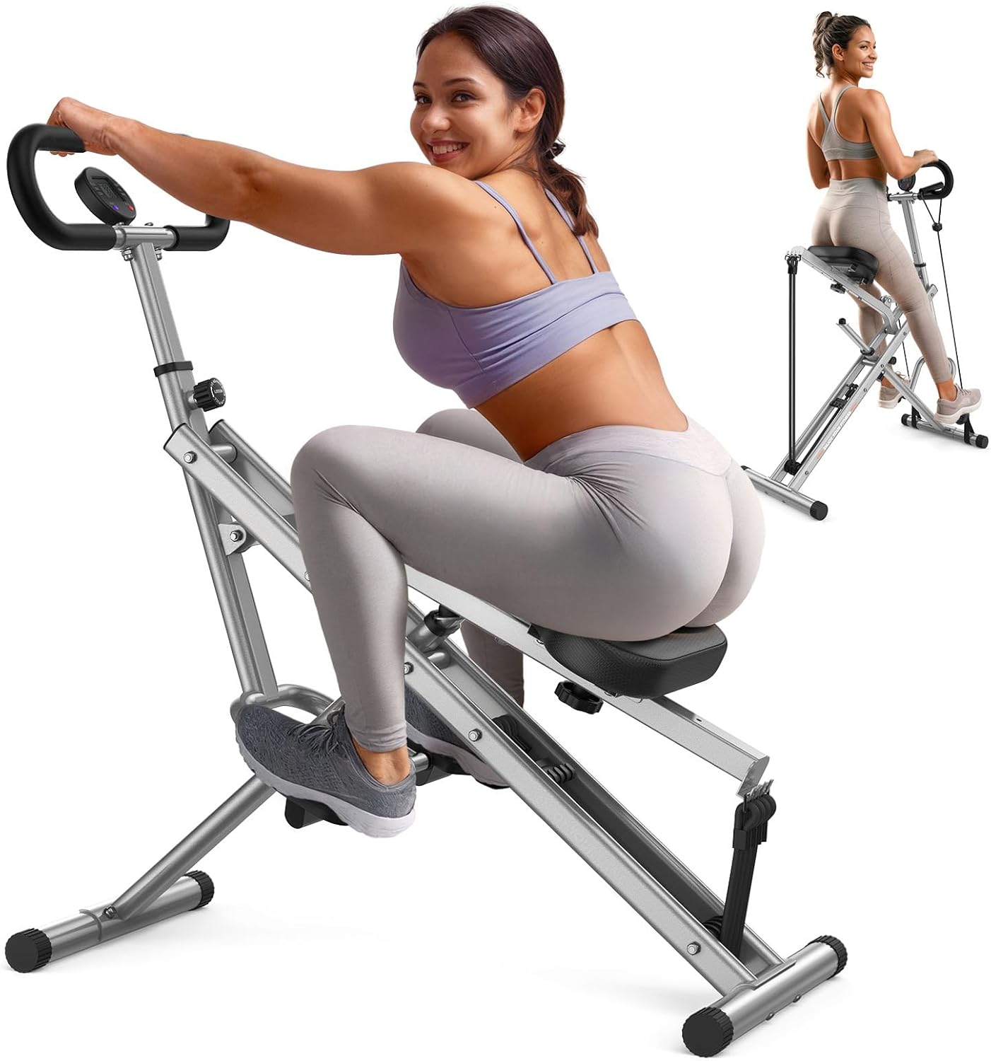 Sportsroyals Pink Squat Machine - Booty & Glutes Trainer