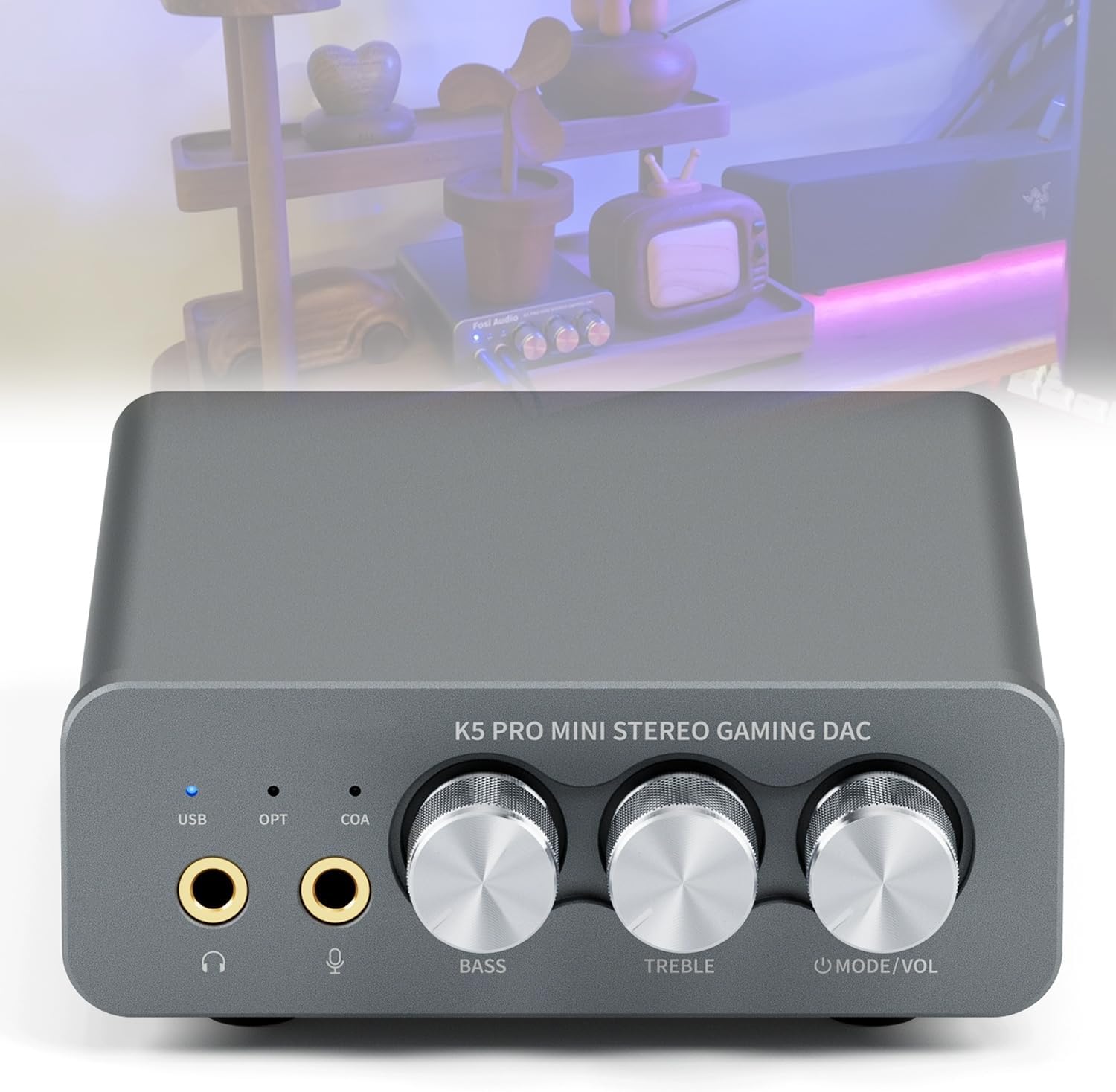 Gaming Powerhouse: K5 Pro Headphone Amp
