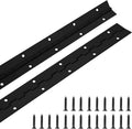 2 Pack Piano Hinge 30 in x 1.2 in Heavy Duty Stainless Steel Black