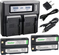 Kastar Fast Dual LCD Charger + 2-Pack 2600mAh Batteries - Reliable