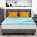 Mattress Topper Full 3 Inch Gel Memory Foam - Cooler, Pressure Relief