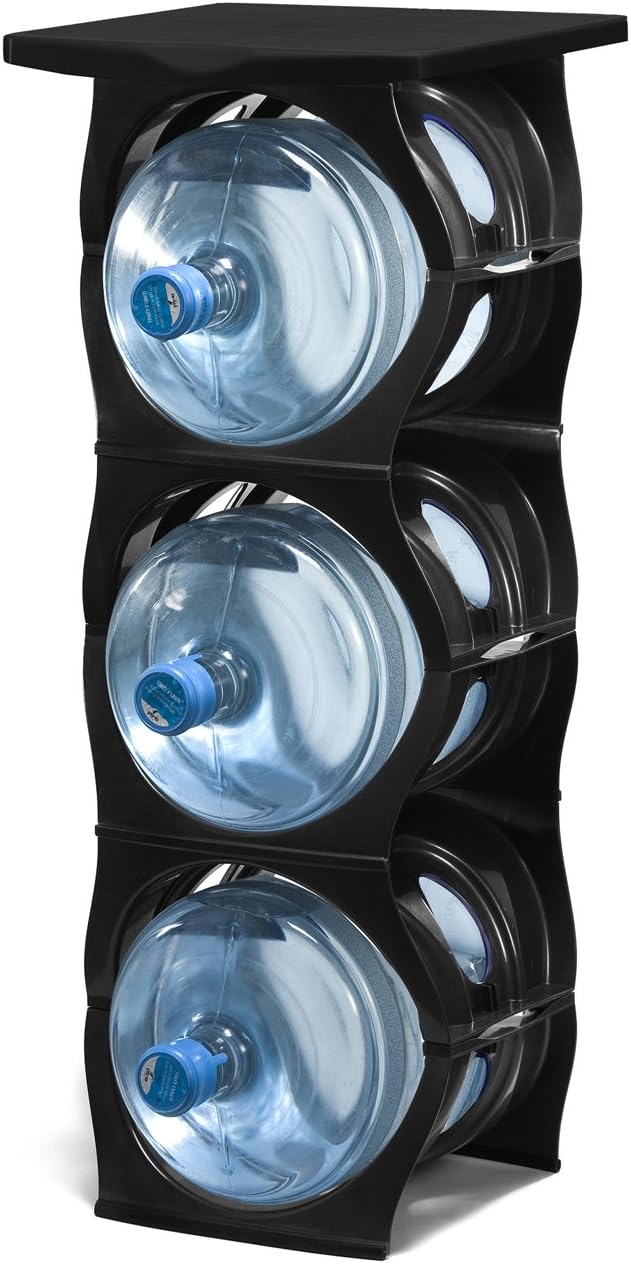 Stackable Water Bottle Storage Rack for 5 Gallon Organizing