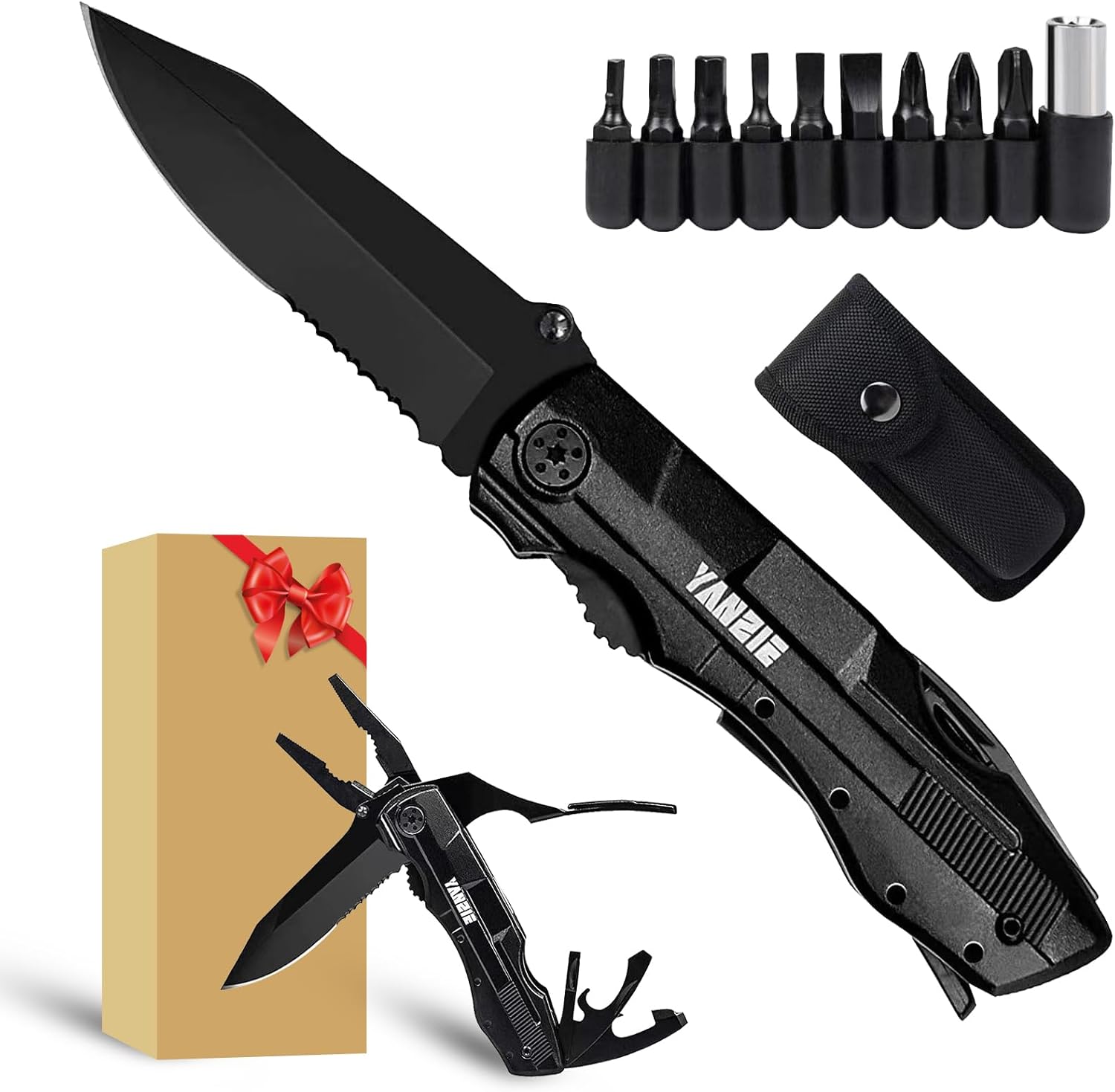 YANZIE Multitool Pocket Knife: Ultimate Camping Companion