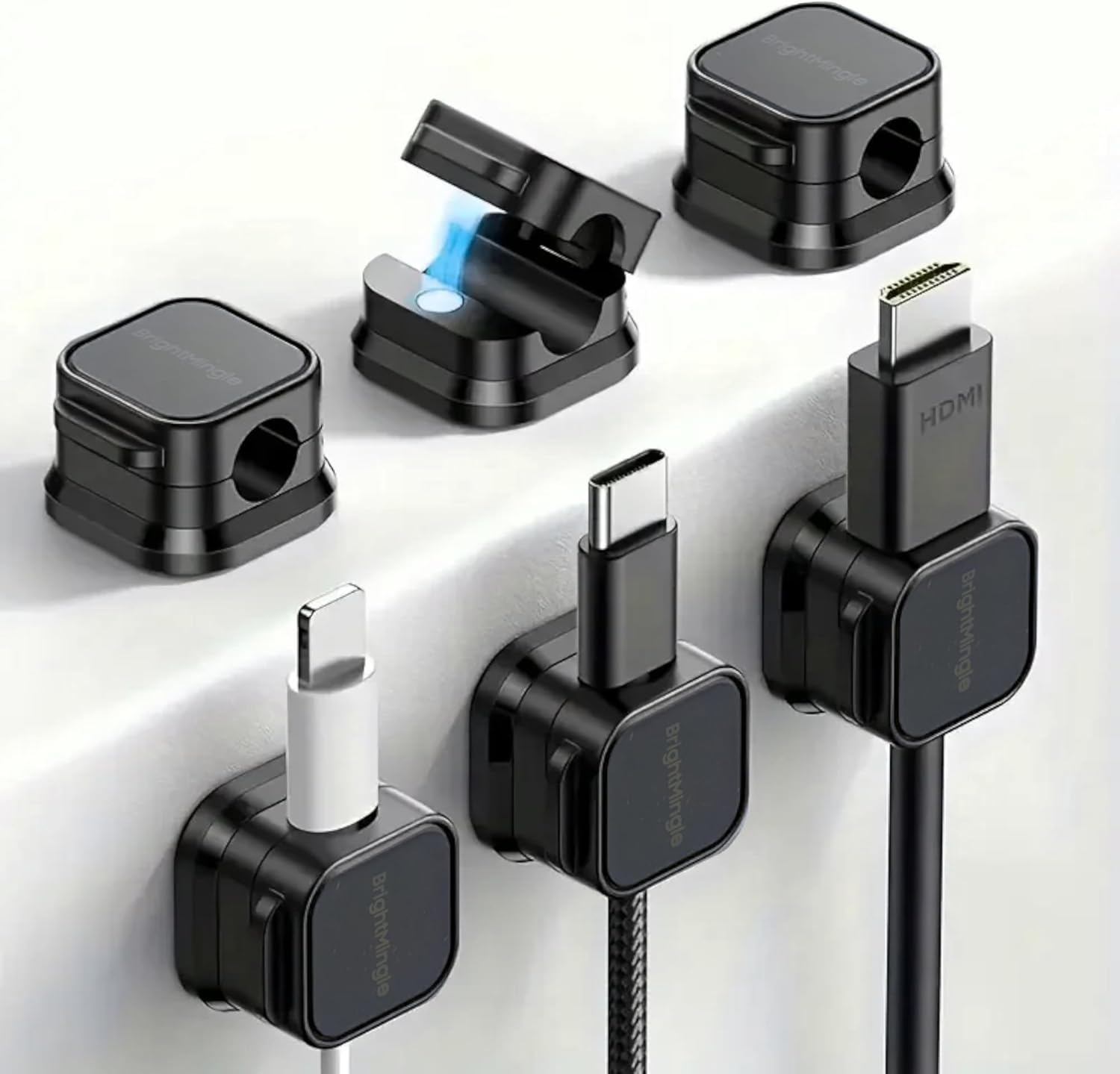 Magnetic Cable Clips: Tidy Any Space!
