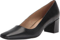 Naturalizer Karina Low Block Heel Square Toe Pump - Comfortable