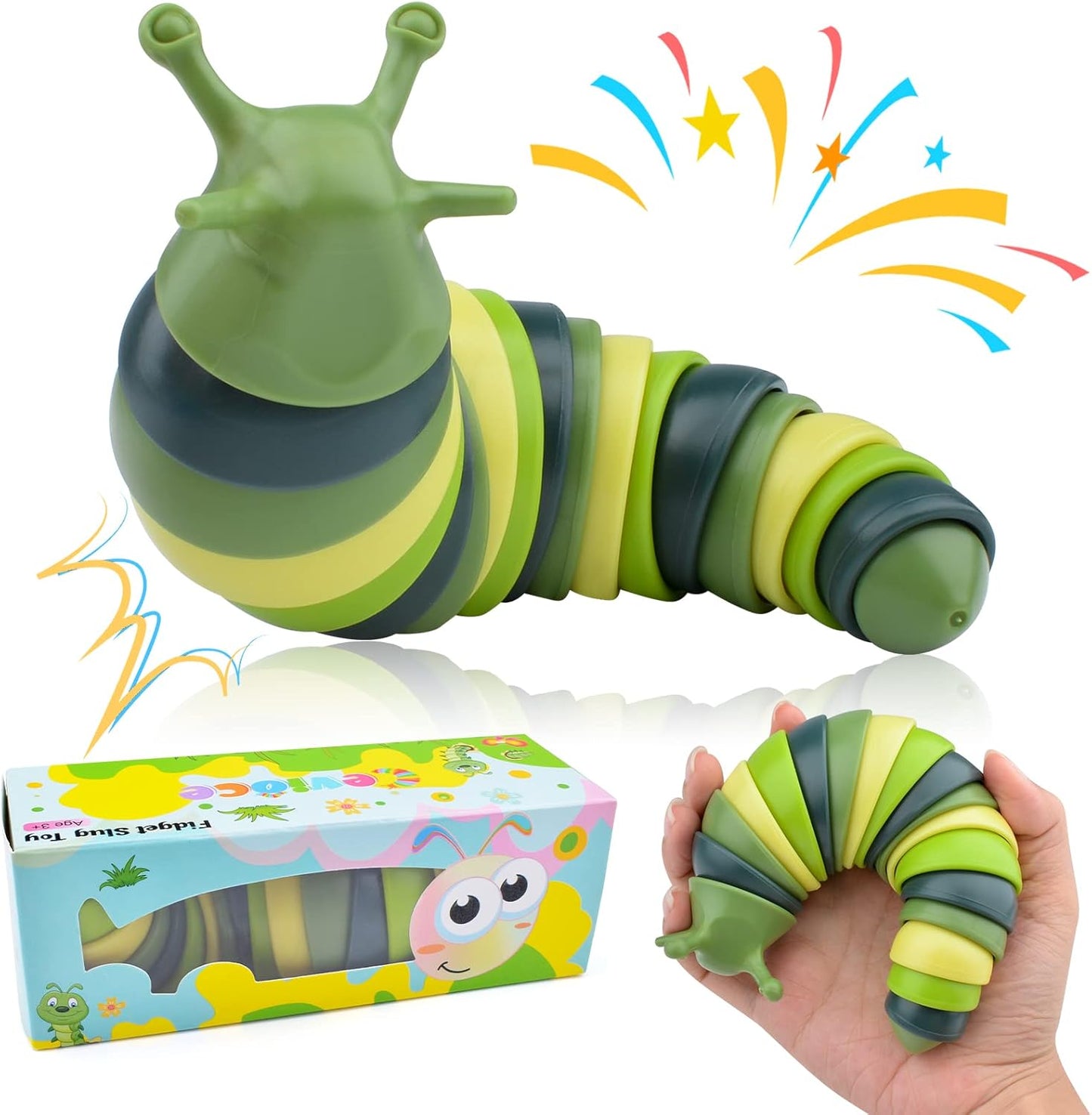 Sensory Slug Fidget Toy - Calming Fun for All Ages!