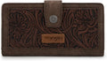 Montana West Wrangler Large Womens Wallet with RFID Protection