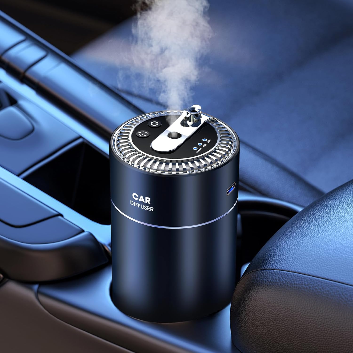 RoyAroma Smart Car Air Freshener & Star Projector