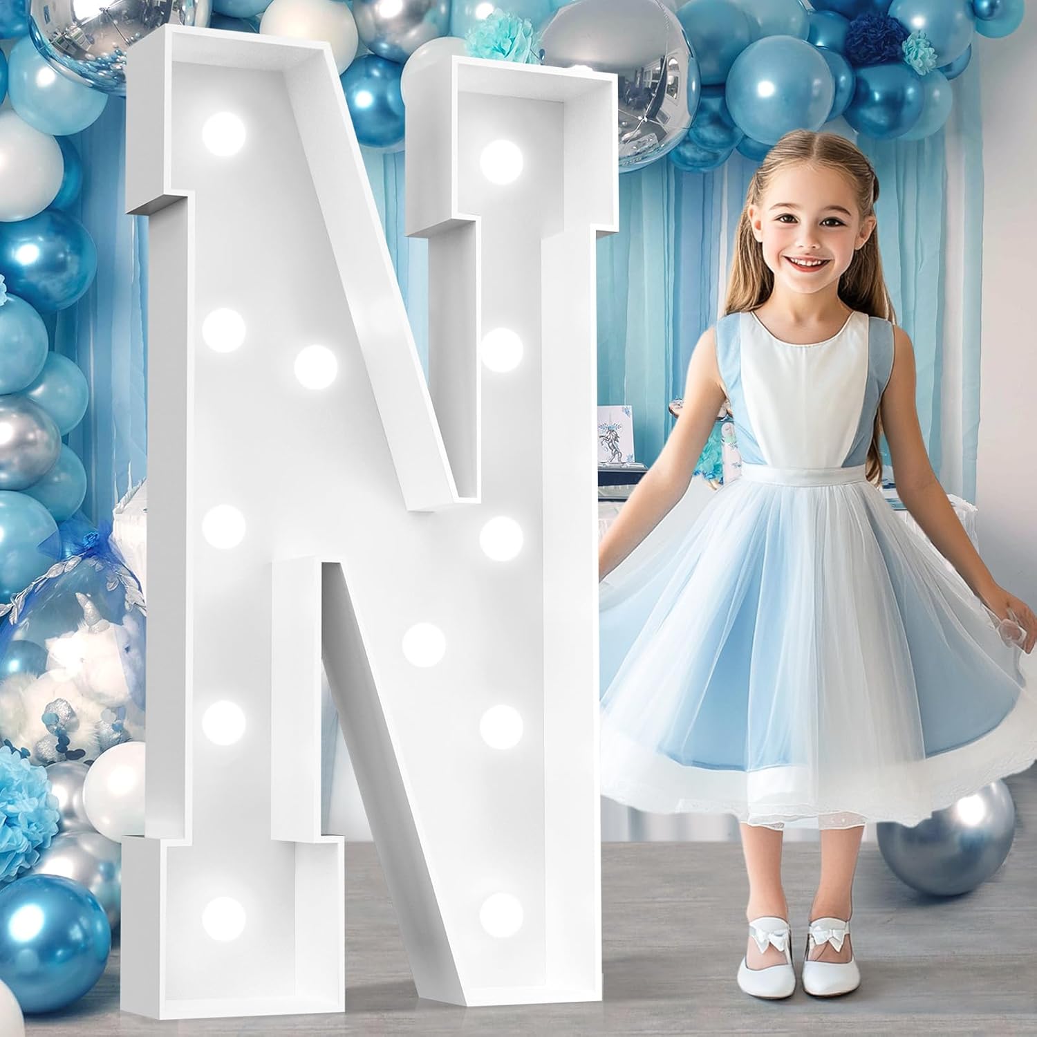 Ledido 4FT Marquee Light Up Letters for Party Decorations